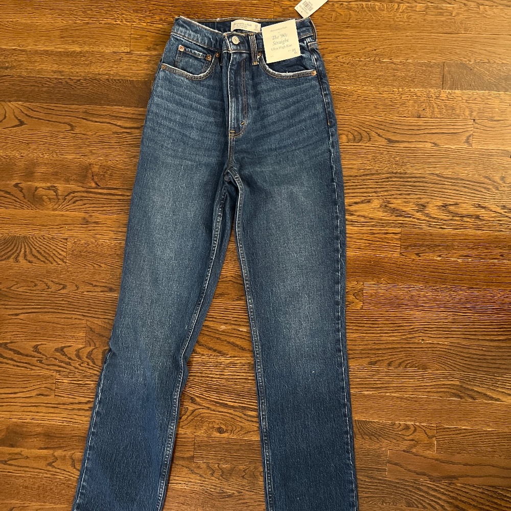 Abercrombie & Fitch 90’s Straight Leg | 25 Long